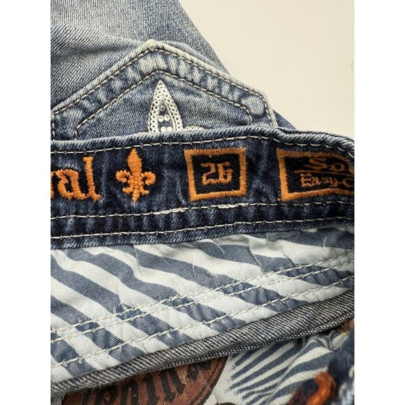 Rock Revival Jeans Embellished EUC BLING BUCKLE - Picture 10 of 11